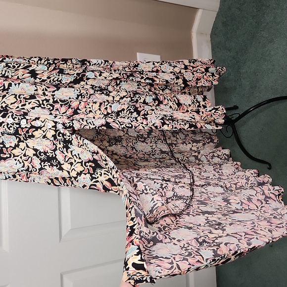 Rachel Zoe Strapless Pink and Cream Skirt - Picture 7 of 10